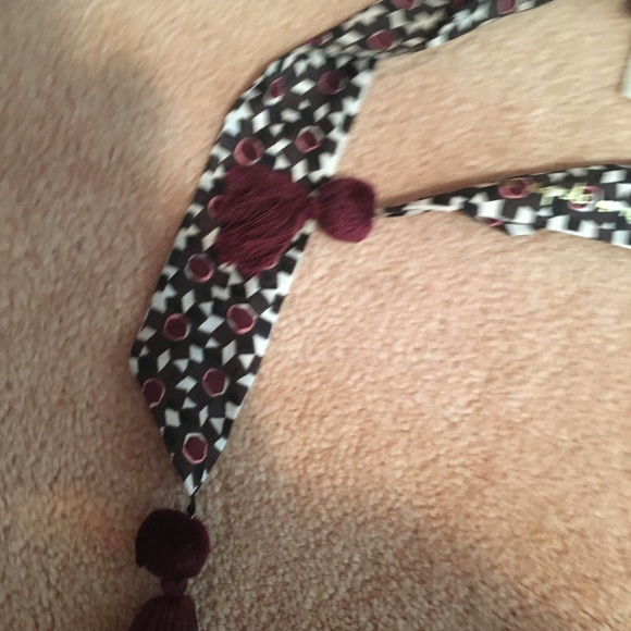 Kate Spade scarf /headband/or tie on the bag - Picture 4 of 9